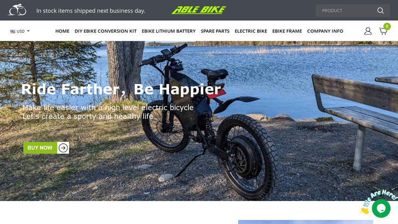 AbleBike / electric bike, electric fat bike and electric enduro bike manufacturer