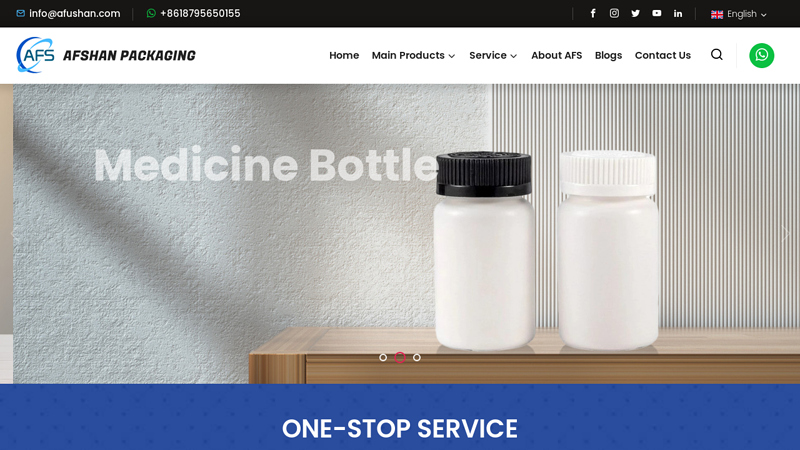 Afshan-Wholesale Cosmetic Packaging, Plastic Bottles Container