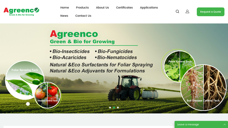 Agreenco bio-stimulant for fertilizers, plant growth hormones and bio-pesticides for eco-friendly and good enviroment