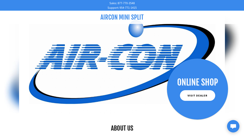 AirCon Mini Split Ductless Heat Pump Air Conditioner Sale