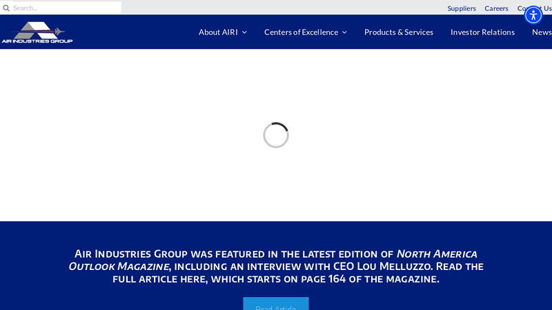 Air Industries Group C An Aerospace Company That Defines Precision
