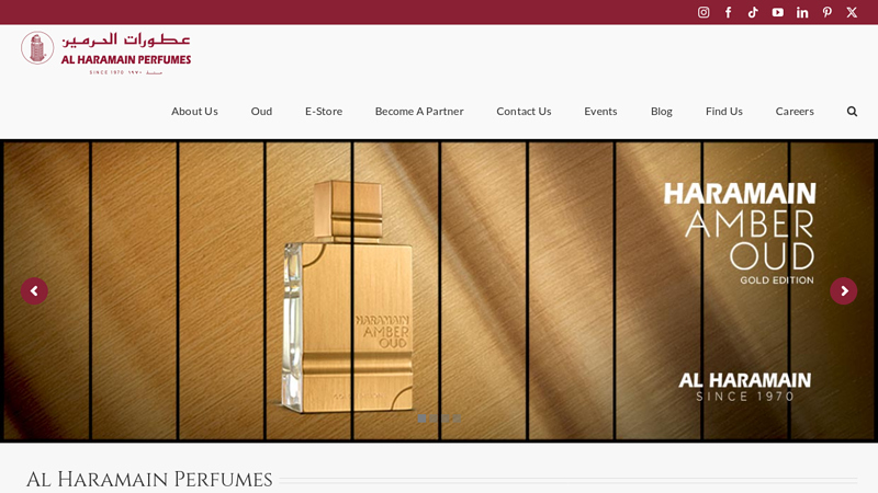 Buy Perfume & Fragrance in UAE | Al Haramain Perfumes 2024