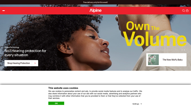 Alpine Hearing Protection - Nr.1 Earplugs for every Age and Situation