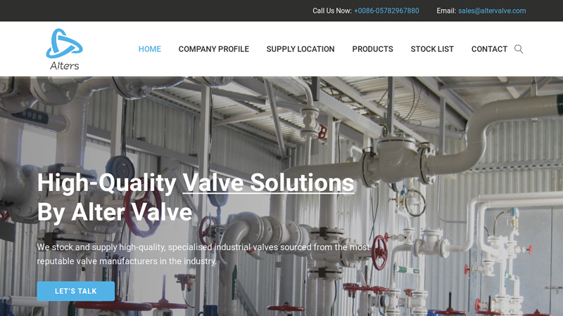 AlterValve | Valve Solutions For High-performance Industries