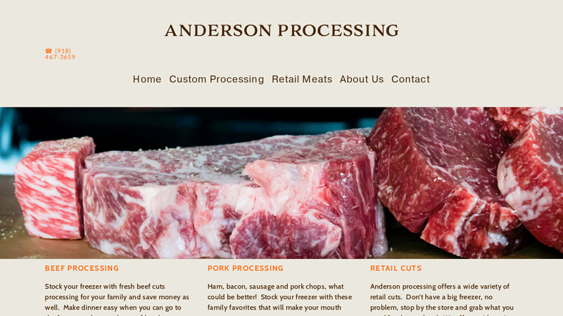 Anderson Processing