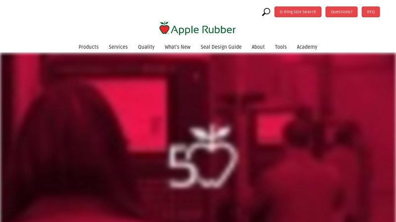 Rubber Seals, Sealing Devices & O-Ring Seal Design | Apple Rubber Products