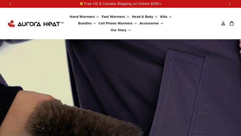 Aurora Heat? | Reusable Hand, Foot & Body Warmers Made in Canada