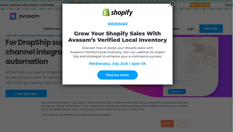 Avasam: The automated UK DropShipping platform