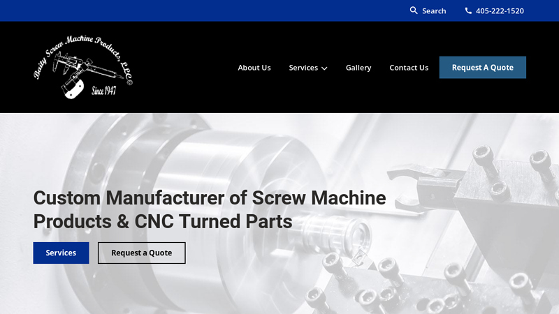 Screw Machining, Custom Milling & Turning | Baity Screw Machine Products