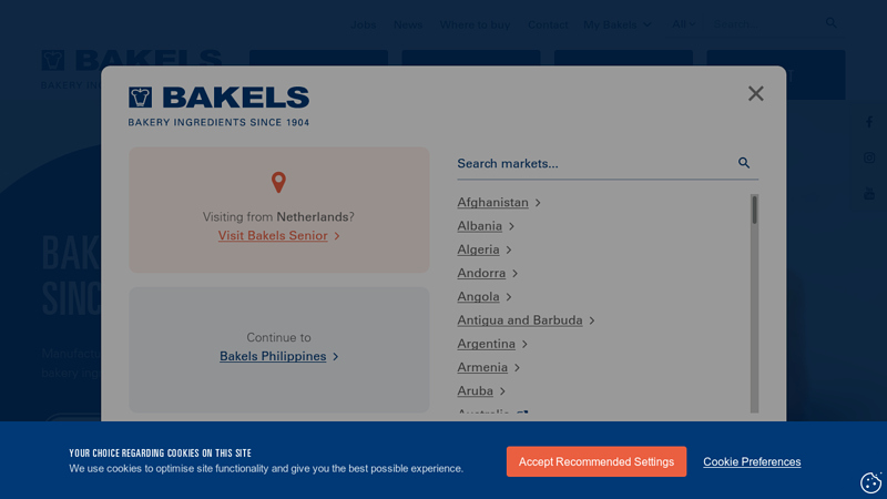 Bakels Philippines | Baking Ingredients Since 1904