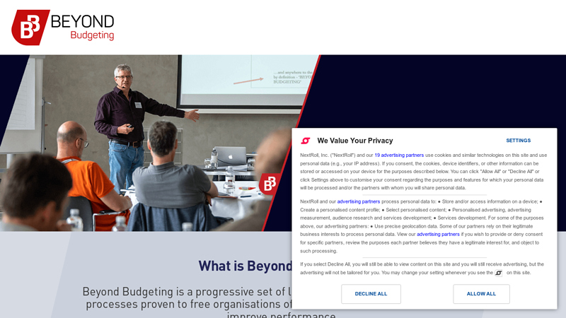 Beyond Budgeting - Performance. The Right Way
