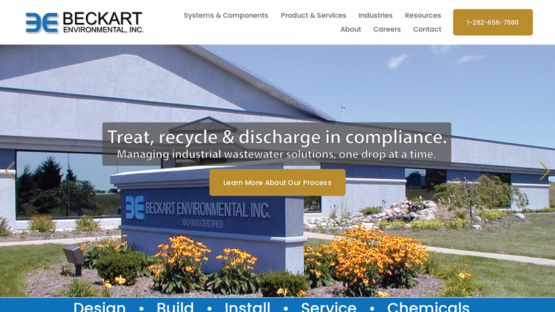 Beckart Environmental - Industrial Waste Water Treatment
