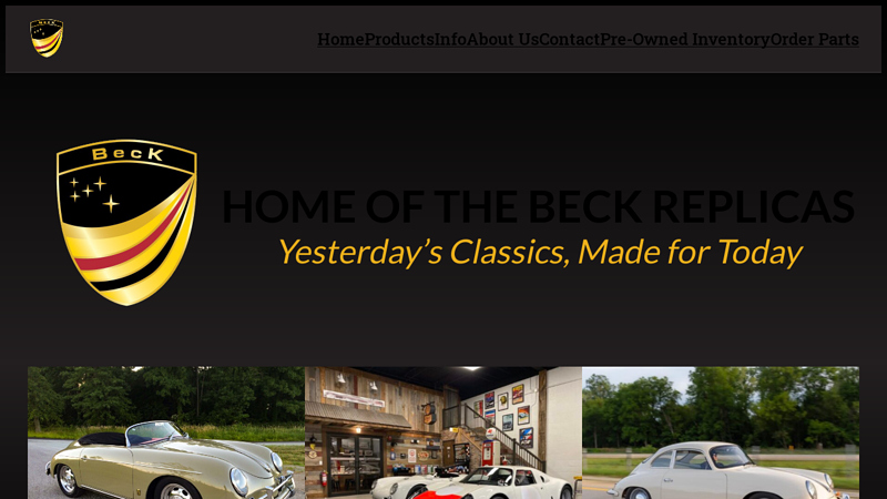 Home - Beck Speedster