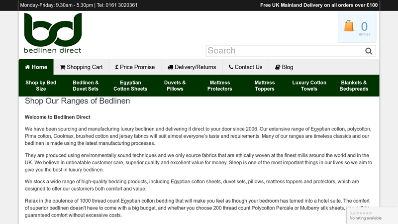 Bedlinen | Bedlinen Direct