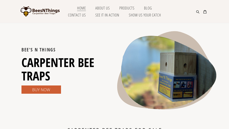 Bees N Things | Carpenter Bee Traps