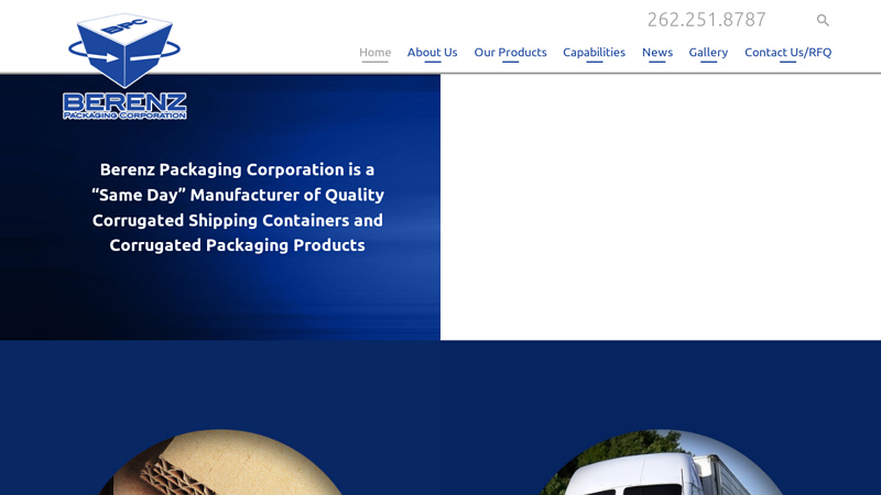 Custom Packaging and Delivery Services - Menomonee Falls, Wisconsin