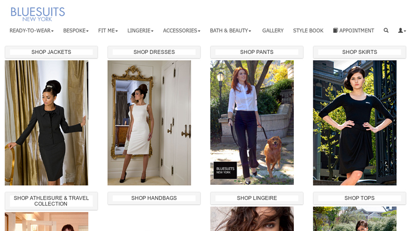 Womens Business Suits, ready made and custom tailored Business suits for Women