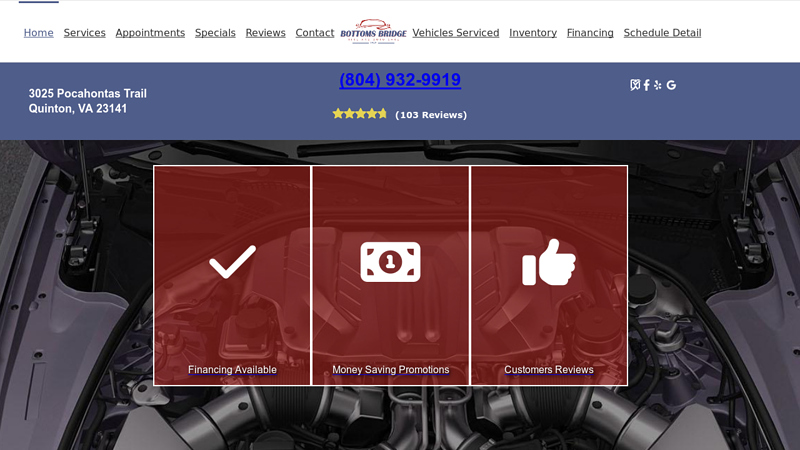 Auto Repair Quinton, VA - Car Service | Bottoms Bridge Tire & Auto Care