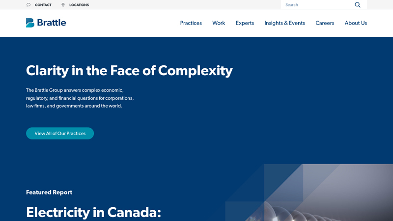 The Brattle Group - Clarity in the Face of Complexity