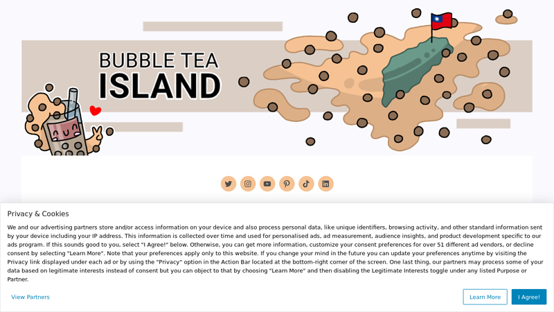 Bubble Tea Island C A blog about travel, life and culture in the sweet potato shaped island of Taiwan ! You will also tips about how to improve your Mandarin and Hokkien to better fit into the the Taiwanese society !