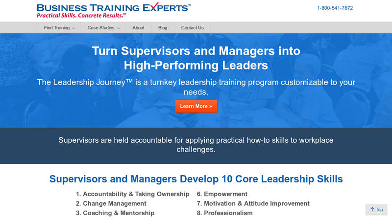 Customizable Turnkey Leadership Training | Business Training Experts