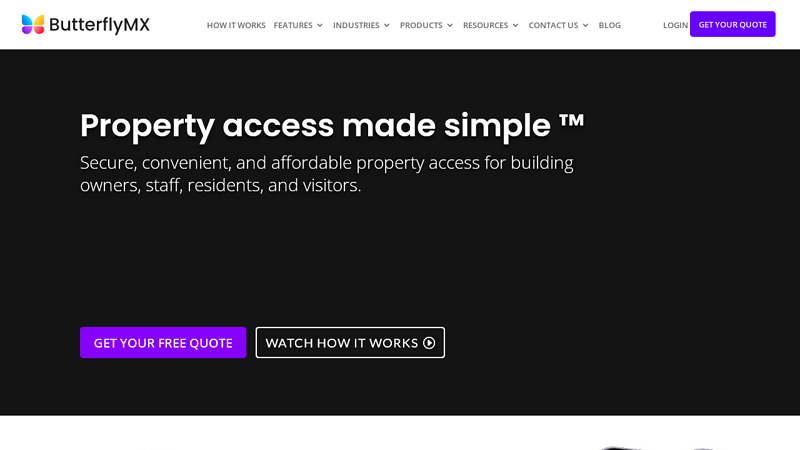 ButterflyMX? - Video Intercoms & Access Control Systems