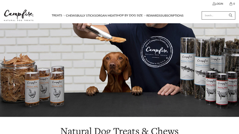 Campfire Treats | Natural Dog Treats & Chews