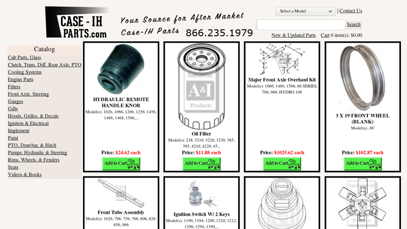Case IH Parts - Case IH Tractor Parts