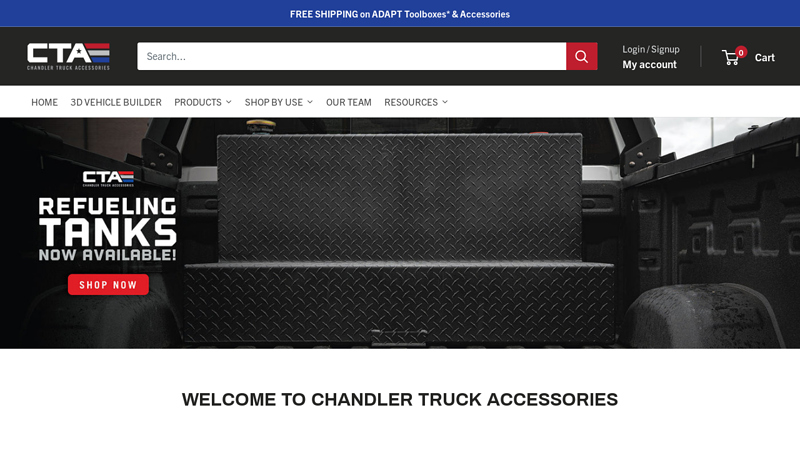 Truck Bed Accessories & Toolboxes | Chandler Truck Accessories