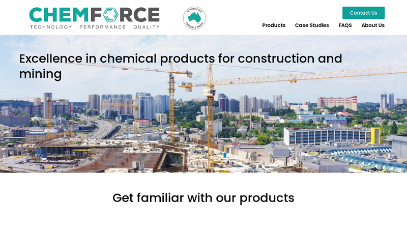 CHEMFORCE ?: Chemical Products for Construction and Mining