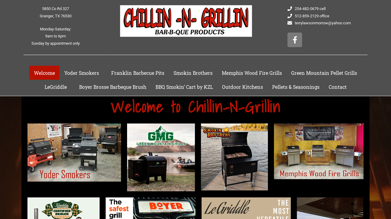 Welcome - Chillin and Grillin