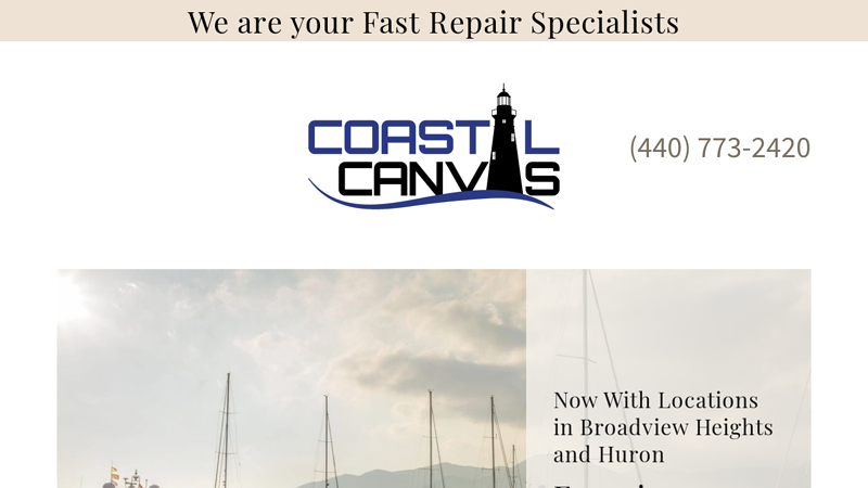 Coastal Canvas, LLC - Canvas Repair - Broadview Heights, Ohio