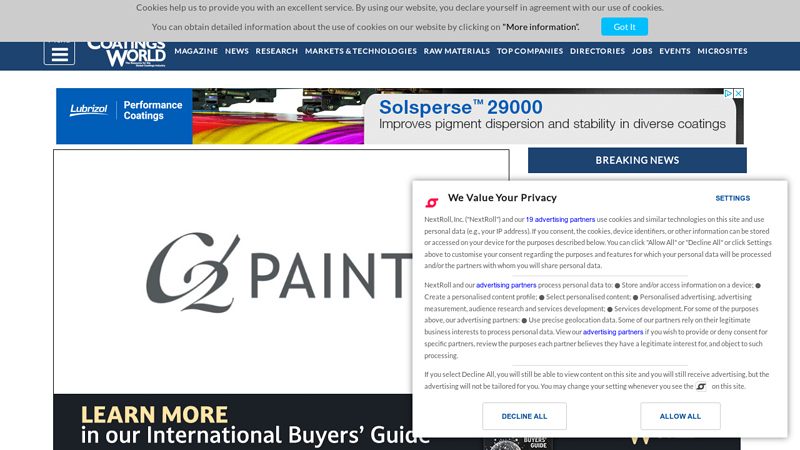 The Resource for the Global Coatings Industry | Coatings World