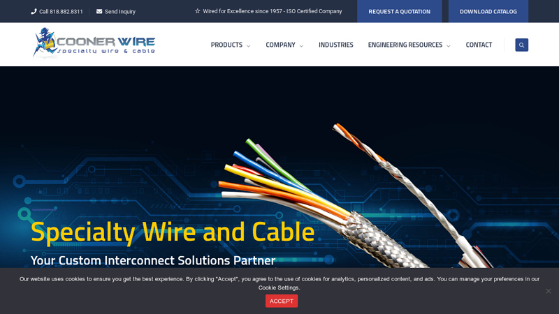 Specialty Wire and Cable - Cooner Wire