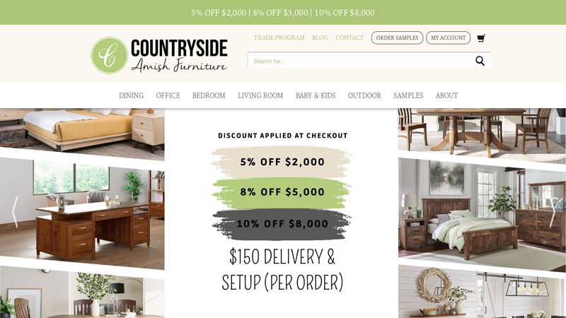 Countryside Amish Furniture - Handcrafted & Solid Wood