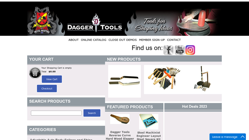 Dagger Tools-Metal Shaping Tools