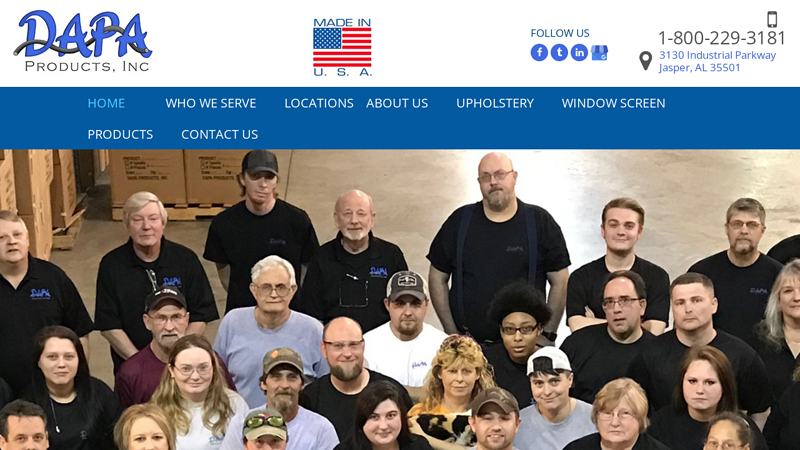 Manufacturer of Window Screen & Upholstery Supplies