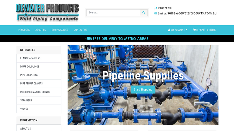 Flexible Pipe Coupling Suppliers Australia | Pipe Repair Clamps Australia