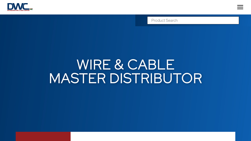 Distributor Wire & Cable: Master Distributor of Wire & Cable