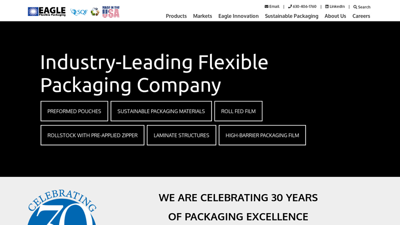 Eagle Flexible Packaging | Leading Flexible Packaging Company