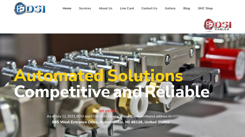 Supplier of Pneumatics, Cables & Control Panels in Michigan