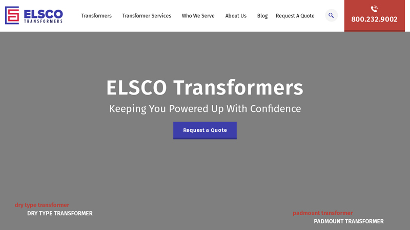 Transformer Manufacturing Company | ELSCO Transformers