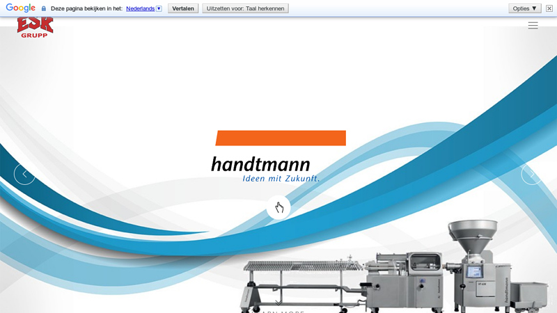 ESK Grupp - Equipment and Spare Parts for the Food Processing Industry