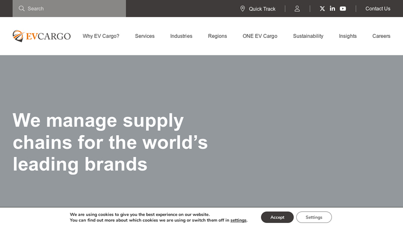Global Supply Chain Services | EV Cargo