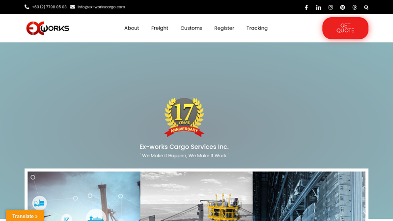 Home: Freight Forwarder Philippines | Ex-works Cargo