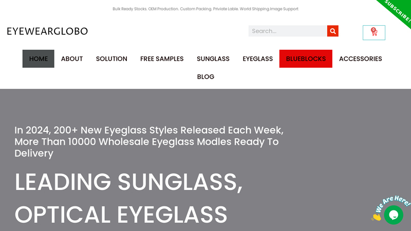 Eyeglass Wholesaler , Top wholesale sunglass Manufacturer -Eyewearglobo