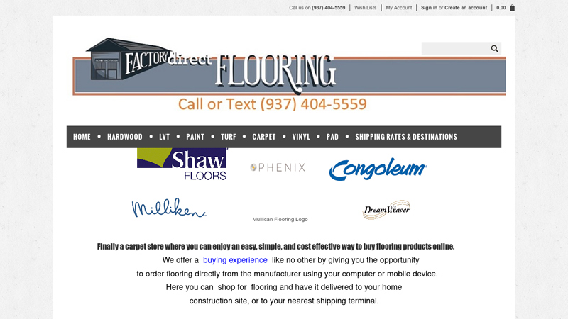 Factory Direct Sales