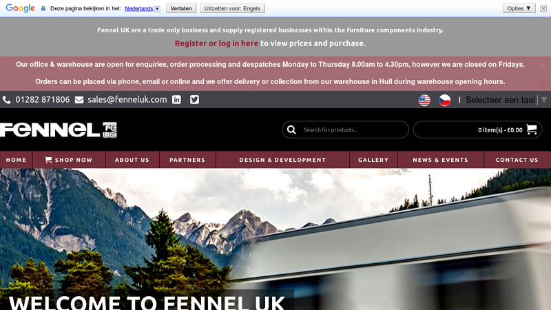 Fennel UK | Cabinet Handle Designers | Cabinet Handle Manufacturers Blackburn Preston