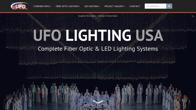 Fiber Optic Lighting | LED Lighting | UFO Lighting