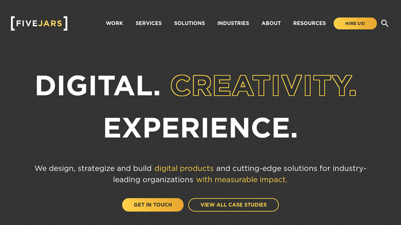 Five Jars - Web Development, Web Design and Strategy Company | Five Jars